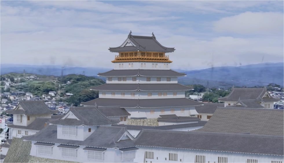 津山城天守鲜为人知的内部