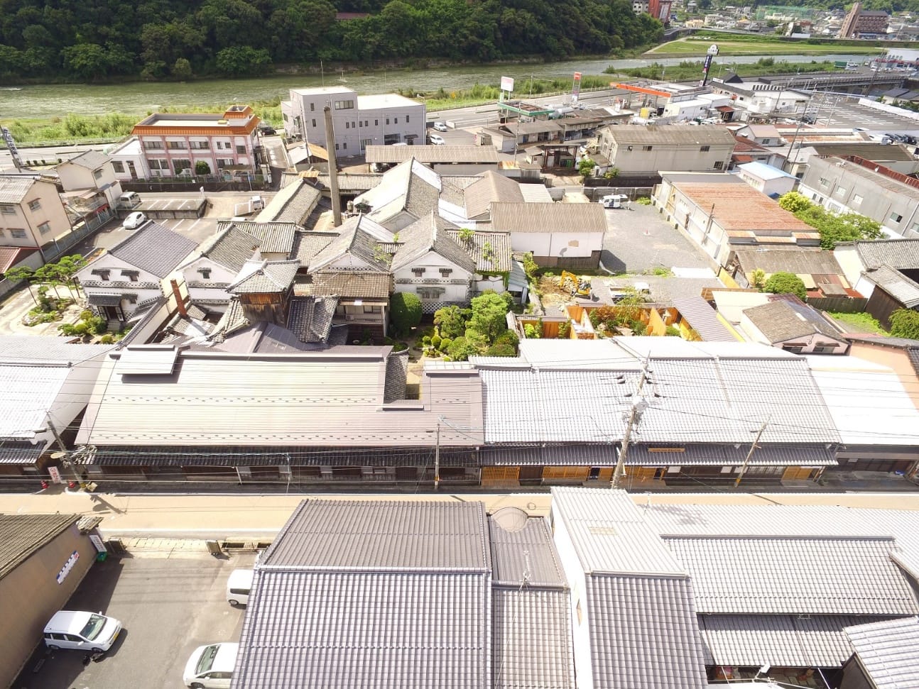 旧苅田家住宅 敷地全体のようす