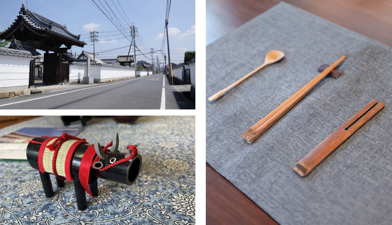 城西まち歩きと竹細工・プチ肉文化体験コースのイメージ写真